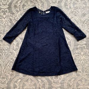 Abercrombie & Fitch | Navy Lace Dress